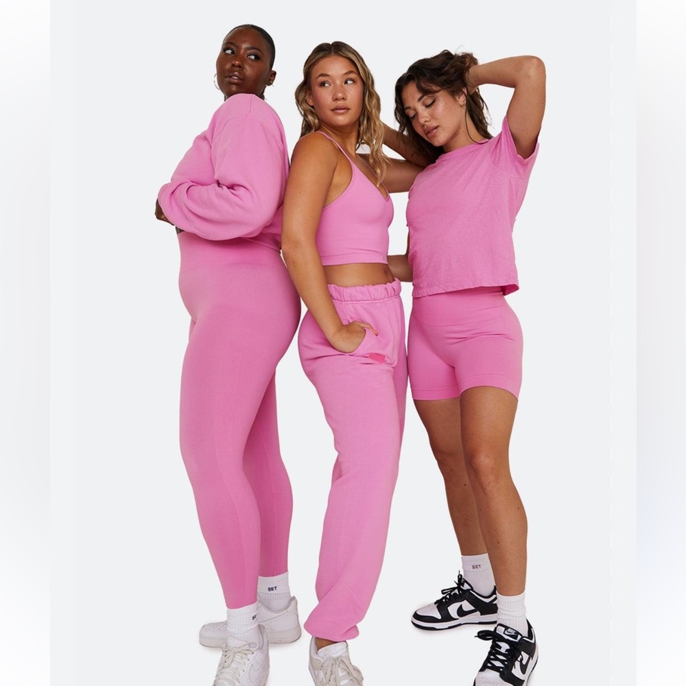 Set Active Flamingo sweat set